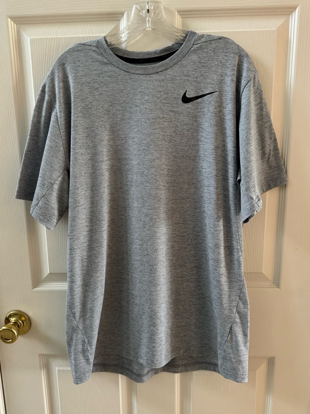 Nike Grey Dri-FIT Short Sleeve Tee Large
